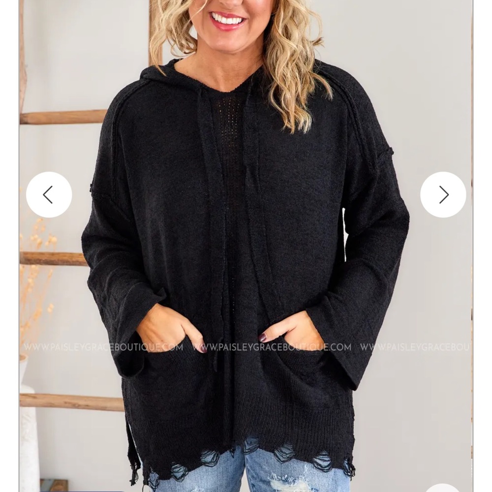 Warm Wishes hoodie lightweight sweater